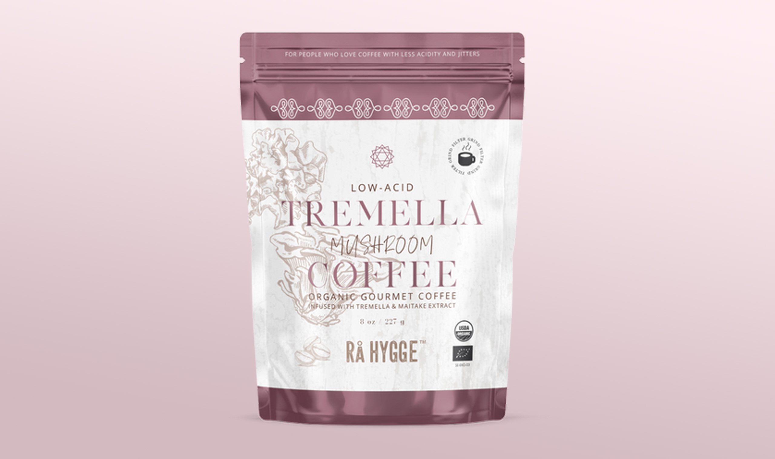 Svampekaffe tæt på pH neutral Alkaline Living
